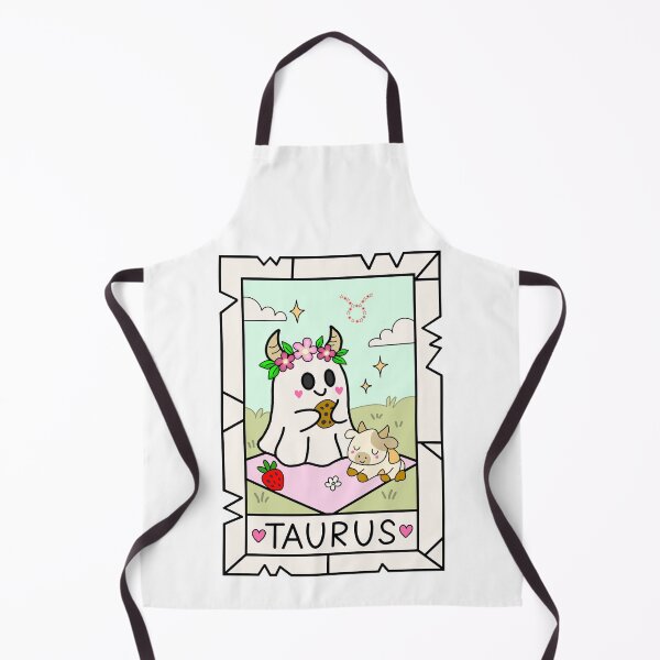 Item preview, Taurus Ghost — Picnic Zodiac Sticker designed and sold by DREAMERBOYZ.