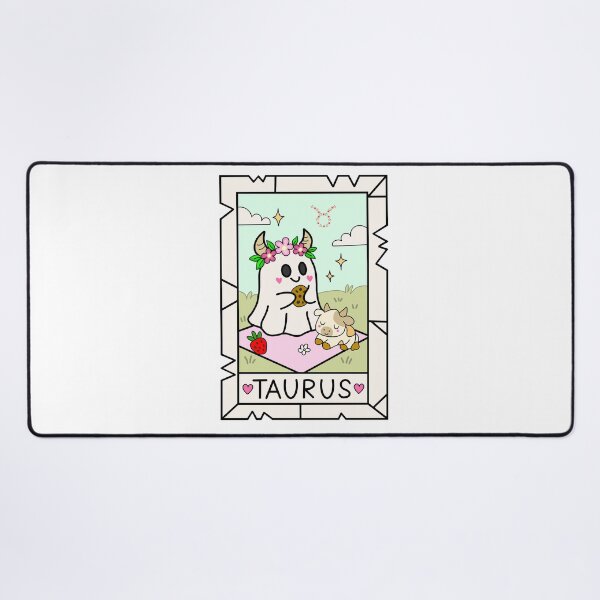 Item preview, Taurus Ghost — Picnic Zodiac Sticker designed and sold by DREAMERBOYZ.