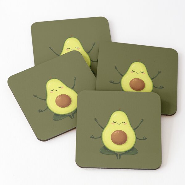 Item preview, cute avocado yoga designed and sold by obinsuma.