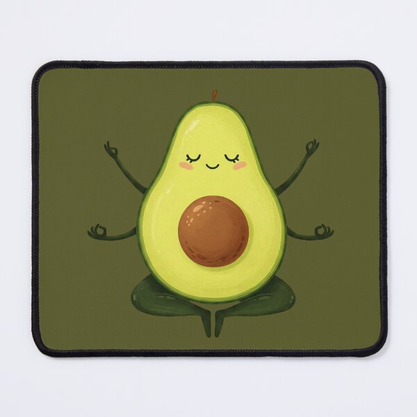 Item preview, cute avocado yoga designed and sold by obinsuma.