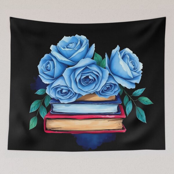 Item preview, Flowers and Books  designed and sold by GraphicsClub.