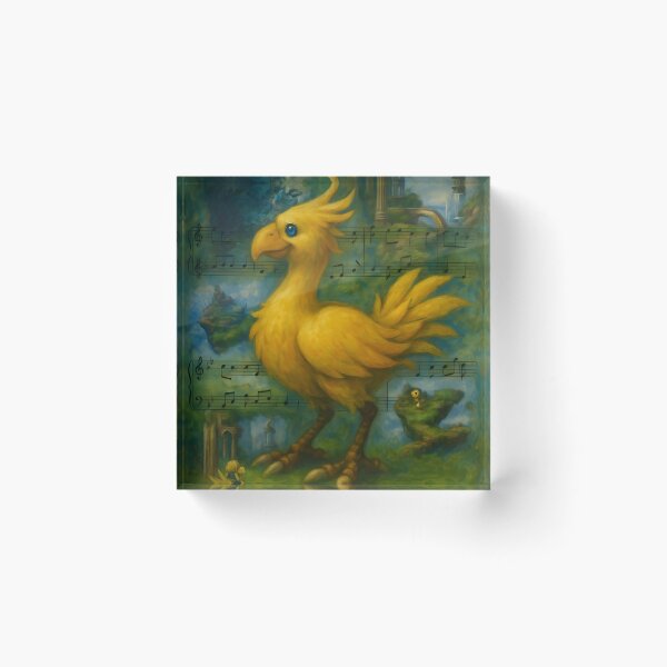 Item preview, Chocobo with Music Theme designed and sold by DA0x-Designers.