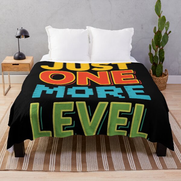 Item preview, Just One More Level designed and sold by ThreadQuirk.