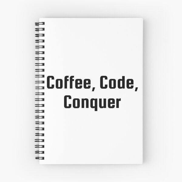 Item preview, Coffee, Code, Conquer designed and sold by Ninjacatoff.