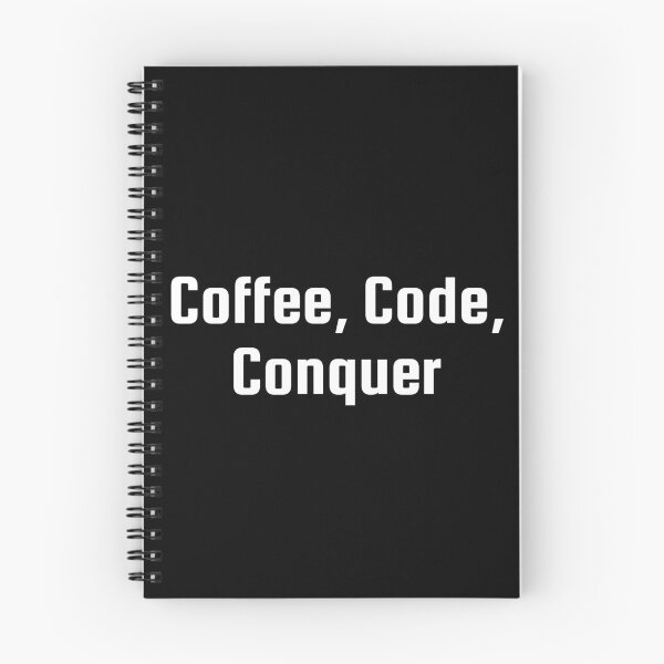 Item preview, Coffee, Code, Conquer designed and sold by Ninjacatoff.