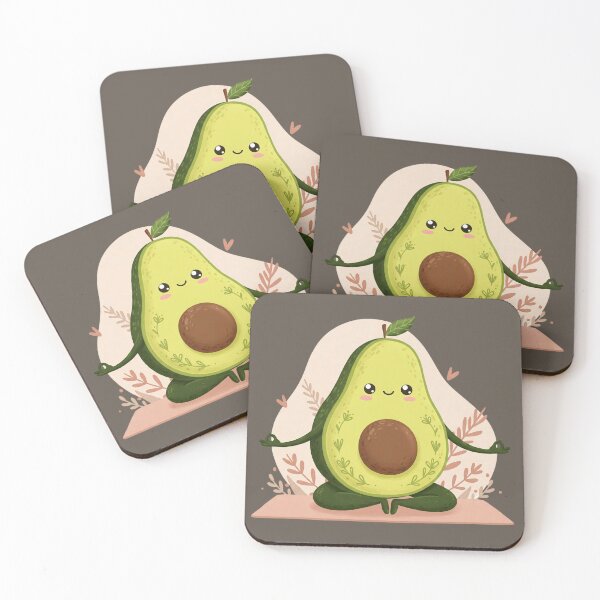 Item preview,  cute avocado yoga designed and sold by obinsuma.