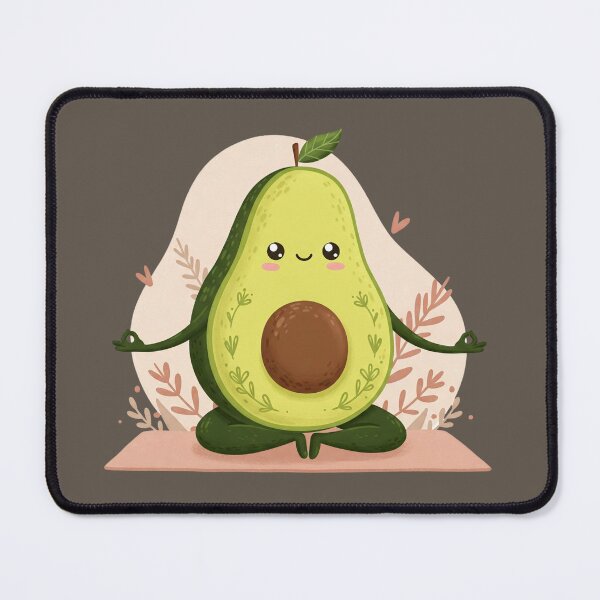 Item preview, cute avocado yoga designed and sold by obinsuma.