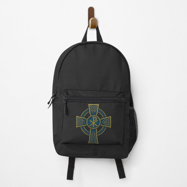 Item preview, Chi-Rho Celtic Cross – Christ Victor Edition designed and sold by SaintGear.