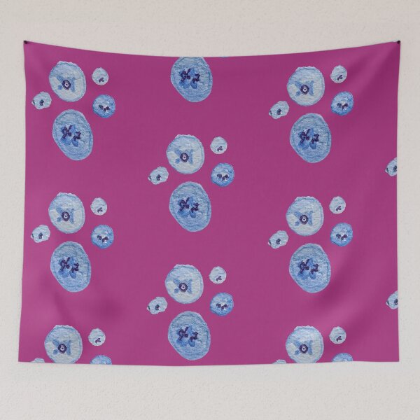 Item preview, Rich, Purple Blueberries  designed and sold by Cessy Kaplan.