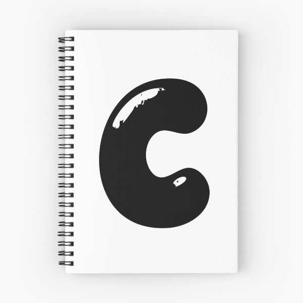 Item preview, C: Letter C - Glossy Black Bubble Font designed and sold by uncoXab.