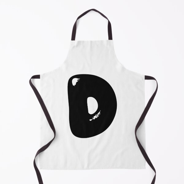 Item preview, D: Letter D - Glossy Black Bubble Font designed and sold by uncoXab.