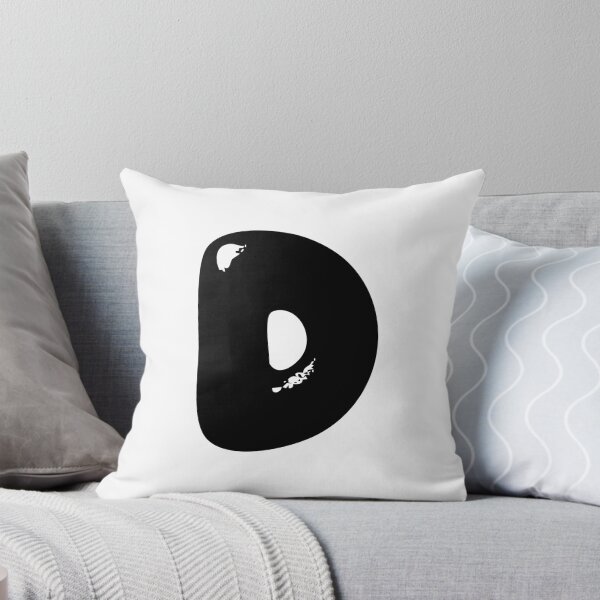 Item preview, D: Letter D - Glossy Black Bubble Font designed and sold by uncoXab.