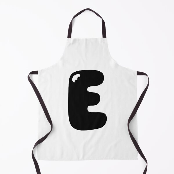 Item preview, E: Letter E - Glossy Black Bubble Font designed and sold by uncoXab.