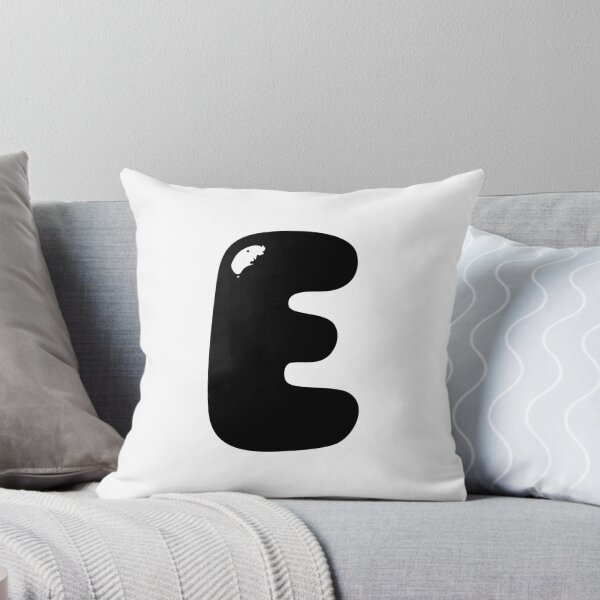 Item preview, E: Letter E - Glossy Black Bubble Font designed and sold by uncoXab.
