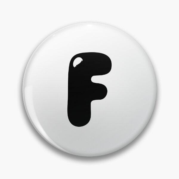Item preview, F: Letter F - Glossy Black Bubble Font designed and sold by uncoXab.