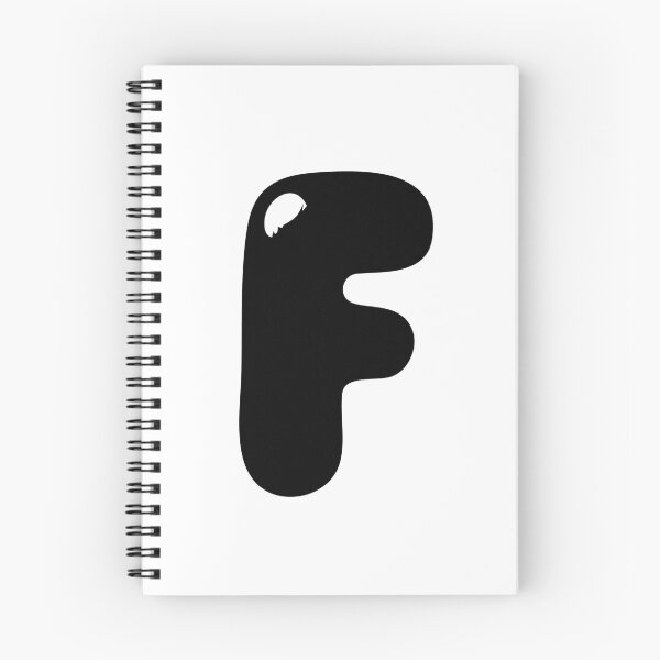 Item preview, F: Letter F - Glossy Black Bubble Font designed and sold by uncoXab.