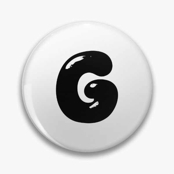 Item preview, G: Letter G - Glossy Black Bubble Font designed and sold by uncoXab.