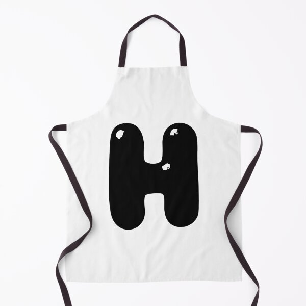 Item preview, H: Letter H - Glossy Black Bubble Font designed and sold by uncoXab.