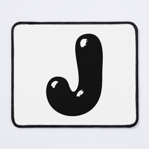 Item preview, J: Letter J - Glossy Black Bubble Font designed and sold by uncoXab.