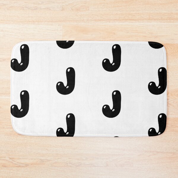 Item preview, J: Letter J - Glossy Black Bubble Font designed and sold by uncoXab.