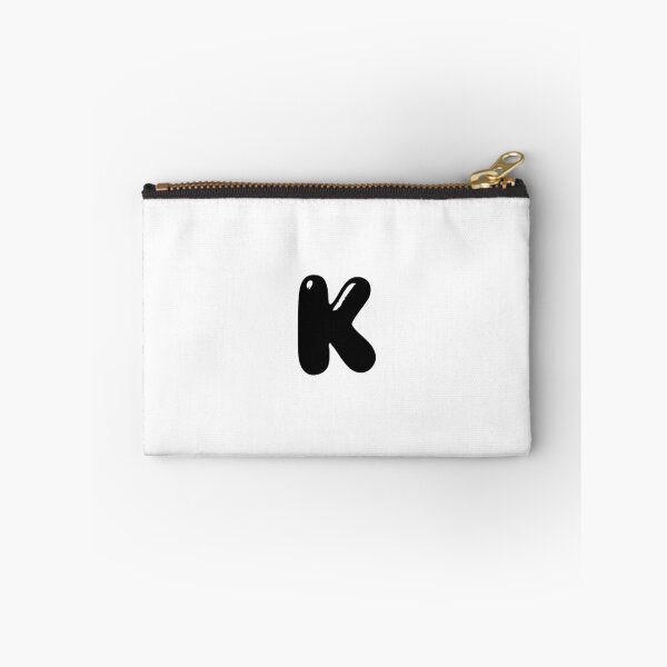 Item preview, K: Letter K - Glossy Black Bubble Font designed and sold by uncoXab.