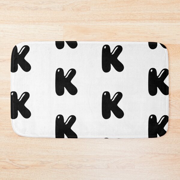 Item preview, K: Letter K - Glossy Black Bubble Font designed and sold by uncoXab.