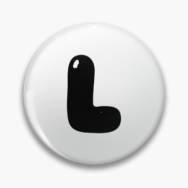 Item preview, L: Letter L - Glossy Black Bubble Font designed and sold by uncoXab.