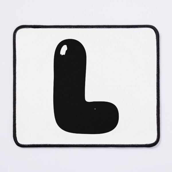 Item preview, L: Letter L - Glossy Black Bubble Font designed and sold by uncoXab.