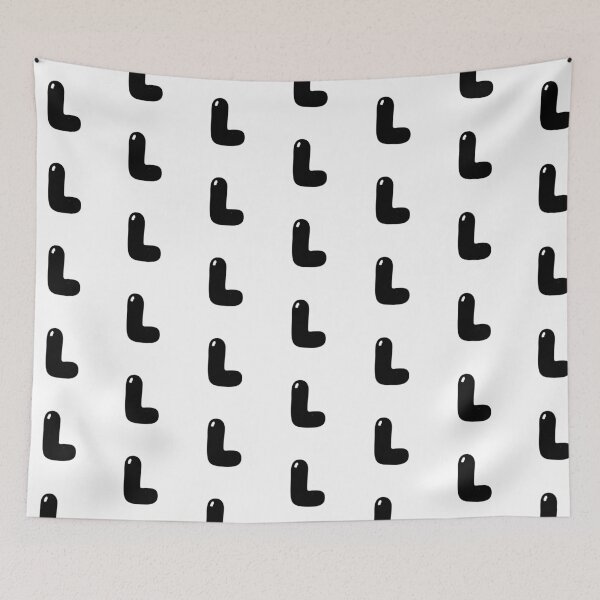 Item preview, L: Letter L - Glossy Black Bubble Font designed and sold by uncoXab.