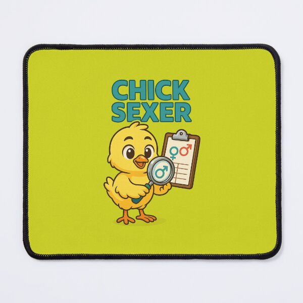 Item preview, Chick Inspector – Funny Poultry Expert Design designed and sold by Collins Design.
