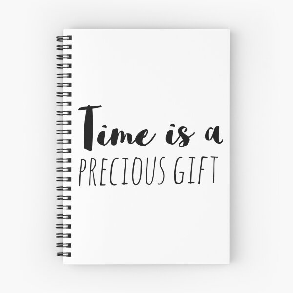 Item preview, Time Is a Precious Gift – Affirmation – Mindful Living Typography Design designed and sold by Camila  Ardila.