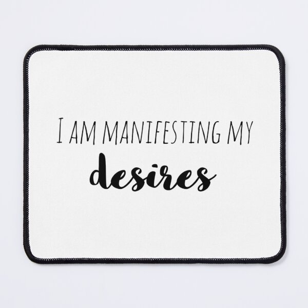 Item preview, I Am Manifesting My Desires – Affirmation – Attraction Power Typography Design designed and sold by Camila Ardila.