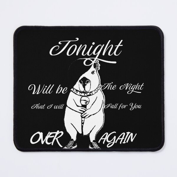 Item preview, Emo capybara  designed and sold by ConfuzRandomly.