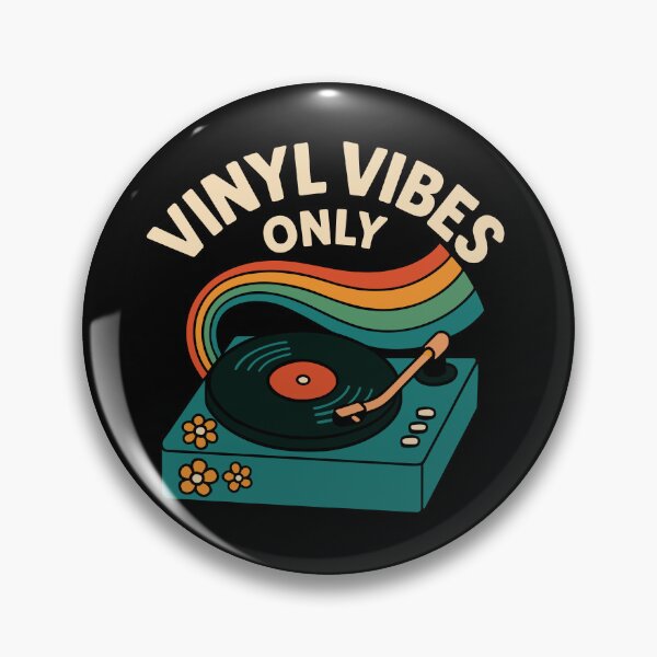 Item preview, Vinyl Vibes Only designed and sold by ThreadQuirk.