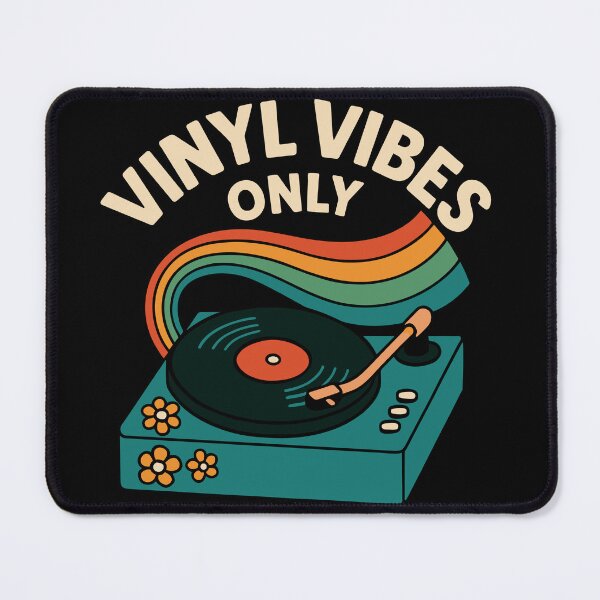 Item preview, Vinyl Vibes Only designed and sold by ThreadQuirk.