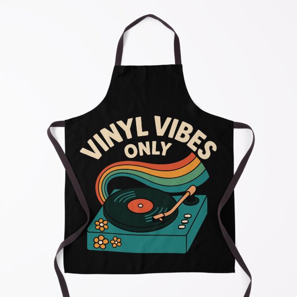 Item preview, Vinyl Vibes Only designed and sold by ThreadQuirk.
