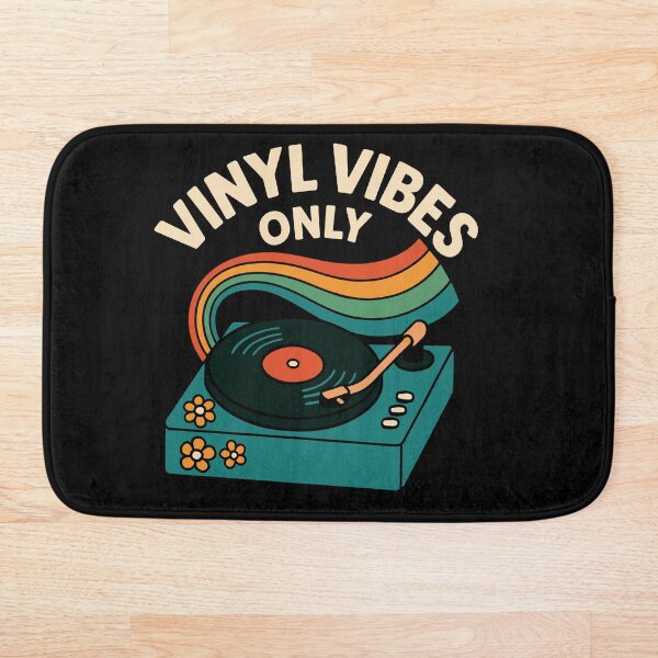 Item preview, Vinyl Vibes Only designed and sold by ThreadQuirk.