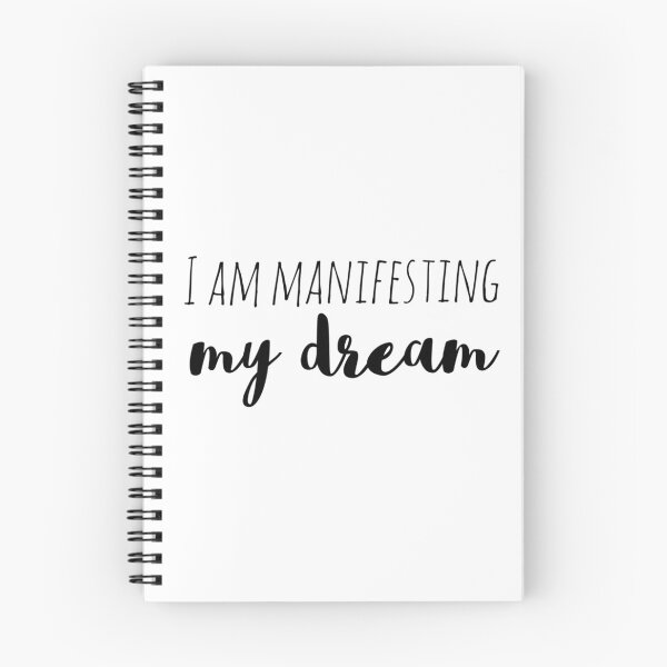 Item preview, I Am Manifesting My Dream – Affirmation – Dream Life Typography Design designed and sold by Camila  Ardila.
