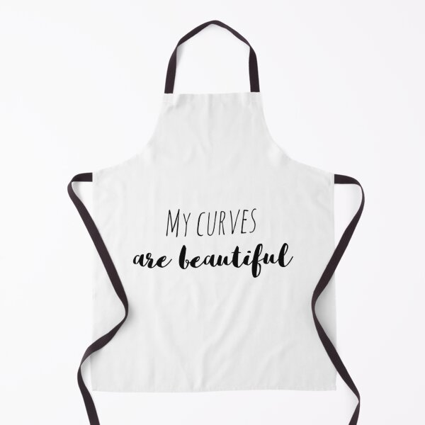 Item preview, My Curves Are Beautiful – Affirmation – Body Positivity Typography Design designed and sold by Camila Ardila.