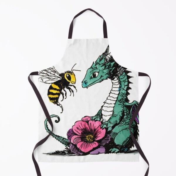 Item preview, Dragon and Bee designed and sold by Scribbles & Doodles by Jinx.