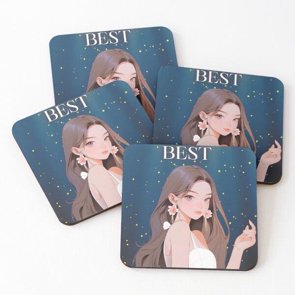 Item preview, I'm Your Best – Elegant Girl Anime Art with Confidence designed and sold by Asmar_islam☪️.