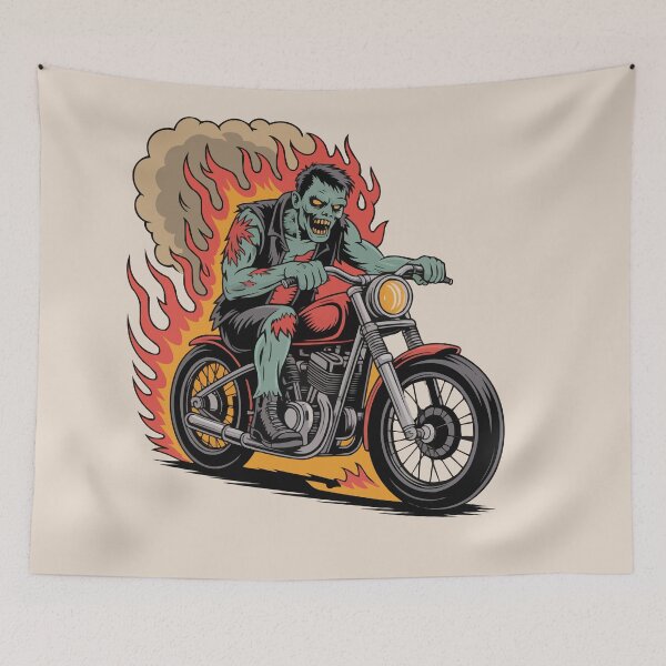 Item preview, Zombie Biker designed and sold by bihtti.