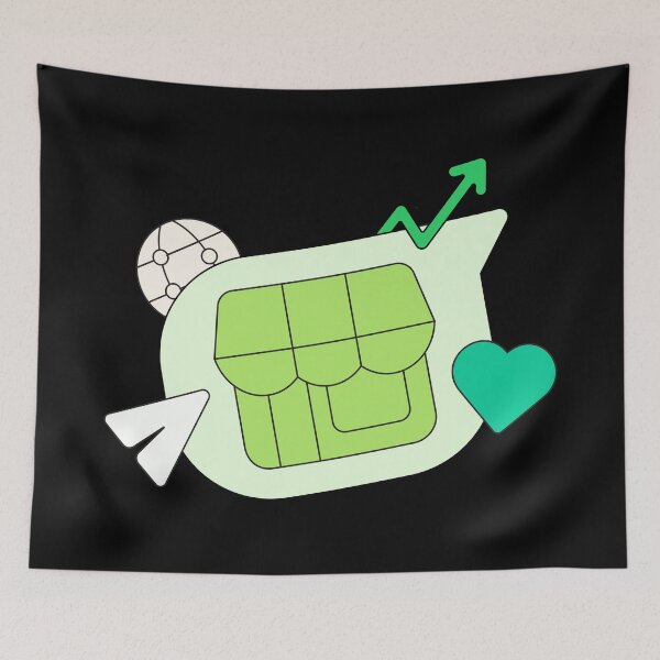 Item preview, WhatsApp Business Lover, Mini Storefront Illustration designed and sold by BrightNook.