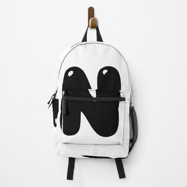 Item preview, N: Letter N - Glossy Black Bubble Font designed and sold by uncoXab.