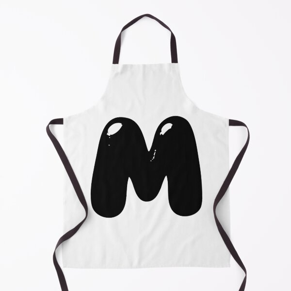 Item preview, M: Letter M - Glossy Black Bubble Font designed and sold by uncoXab.