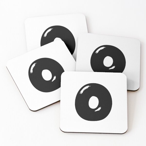 Item preview, O: Letter O - Glossy Black Bubble Font designed and sold by uncoXab.