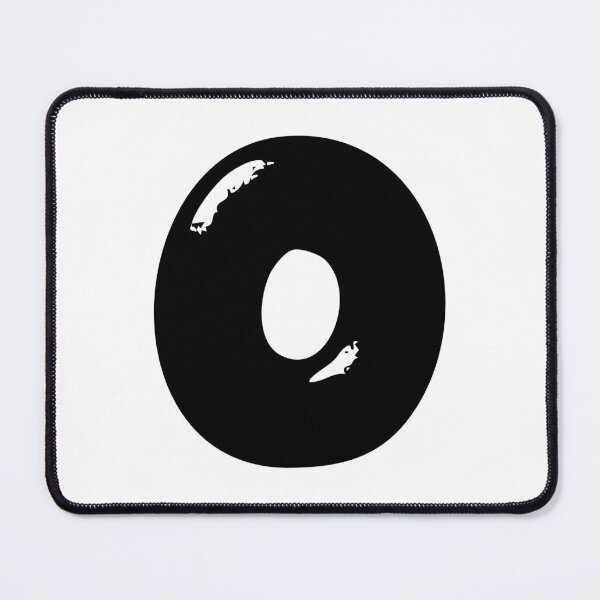 Item preview, O: Letter O - Glossy Black Bubble Font designed and sold by uncoXab.