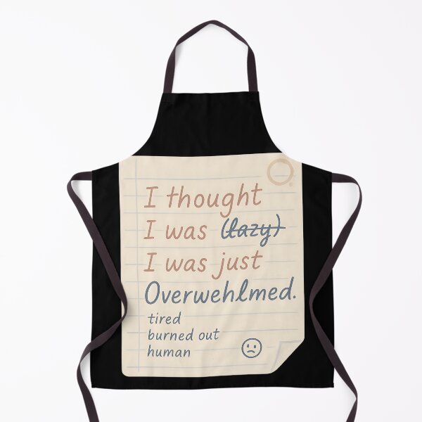 Item preview, I Thought I Was Lazy – Emotional Mental Health Shirt About Burnout and Recovery designed and sold by ArcadiaSilence.