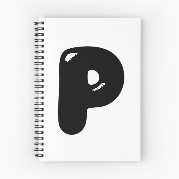 Item preview, P: Letter P - Glossy Black Bubble Font designed and sold by uncoXab.