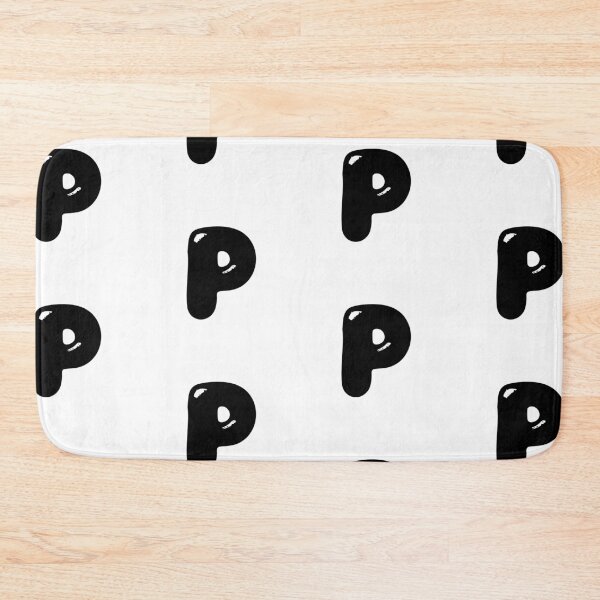 Item preview, P: Letter P - Glossy Black Bubble Font designed and sold by uncoXab.
